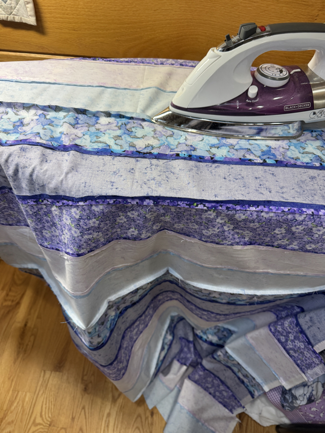 quilt as you go for beginners step 11