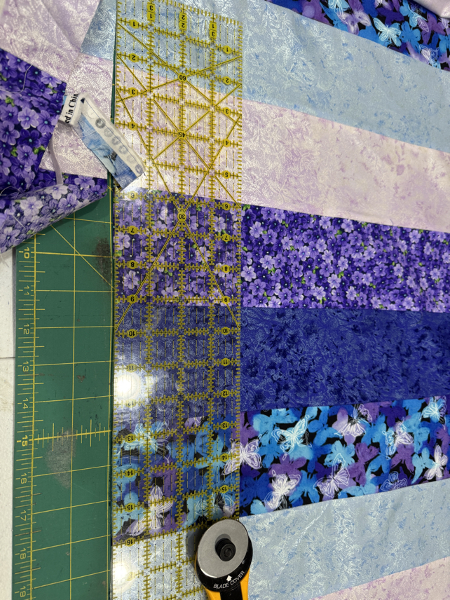 quilt as you go for beginners step 12