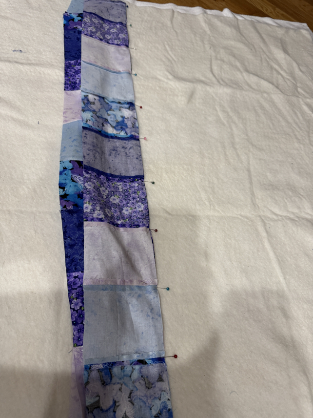 quilt as you go for beginners step 22