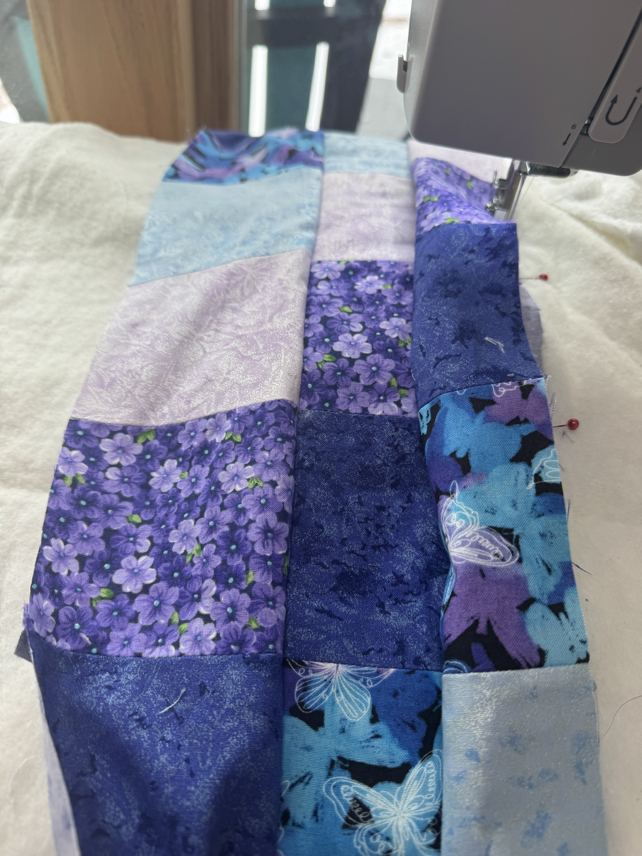 quilt as you go for beginners step 23