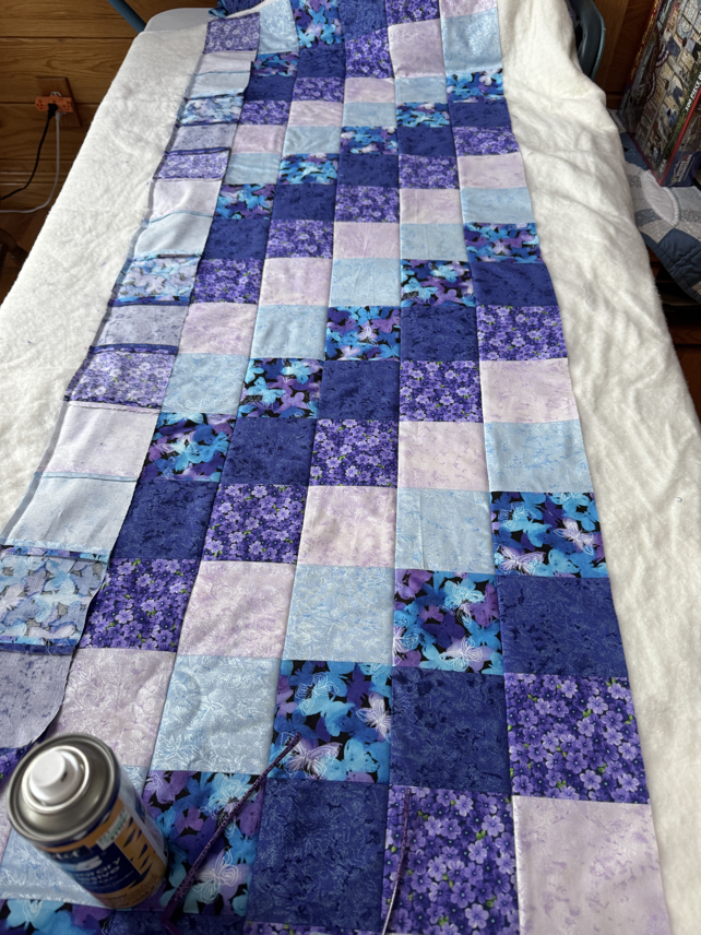 quilt as you go for beginners step 27