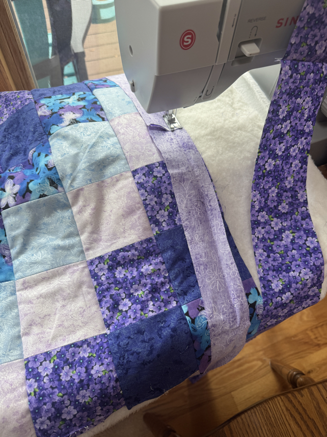 quilt as you go for beginners step 28