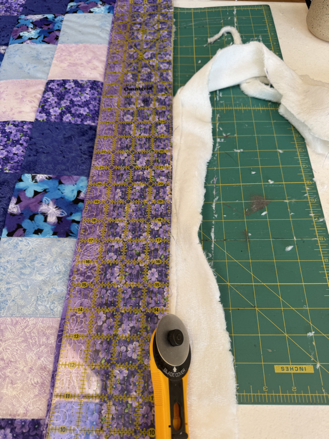 quilt as you go for beginners step 30