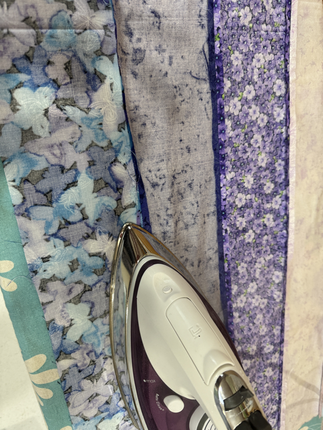 quilt as you go for beginners step 8