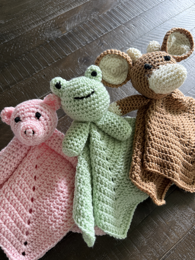 adorable crochet baby lovies