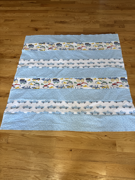 baby rag quilt sewing pattern step 8