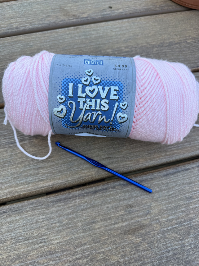 crochet blanket step 1