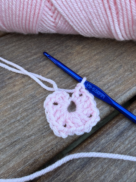 crochet blanket step 3