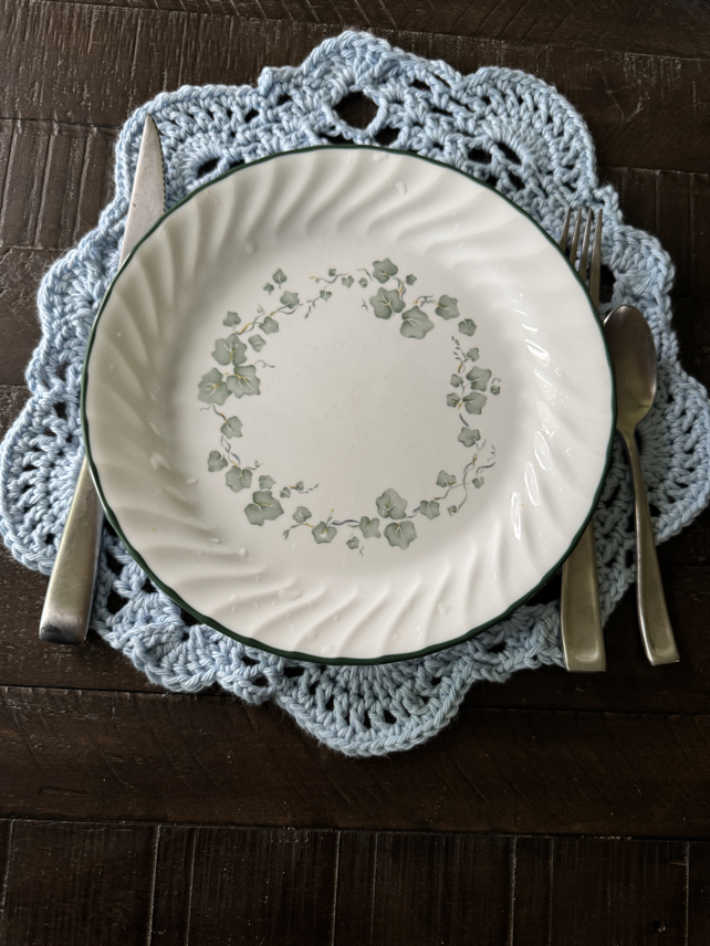 crochet placemat pattern