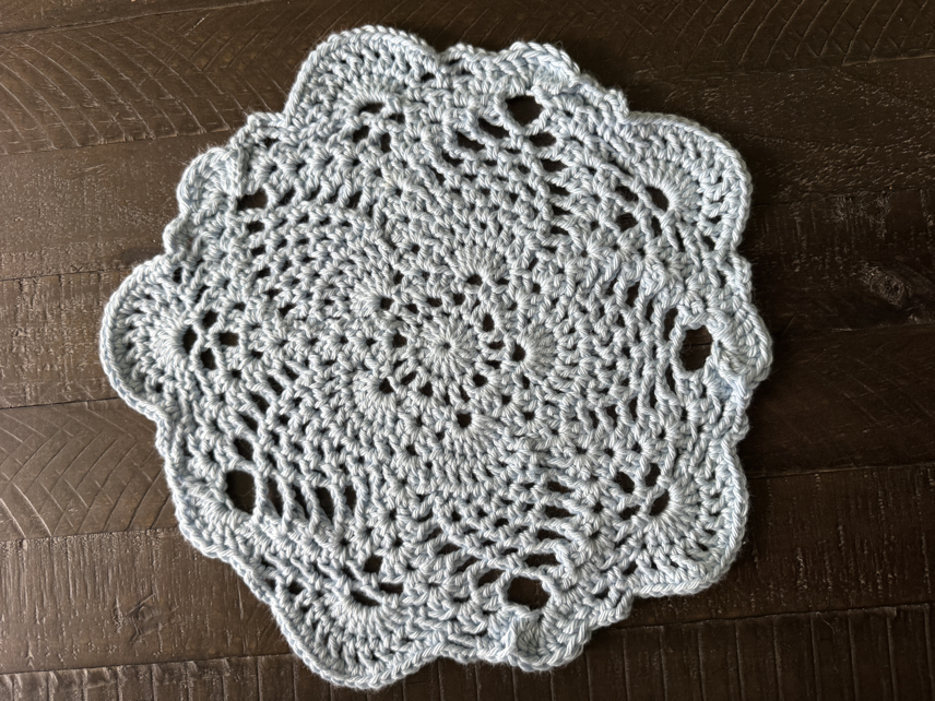 pineapple crochet placemat pattern