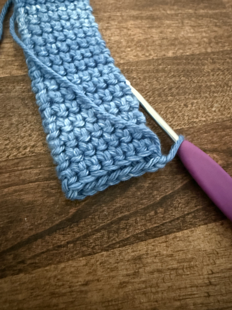 crochet small purse step 10
