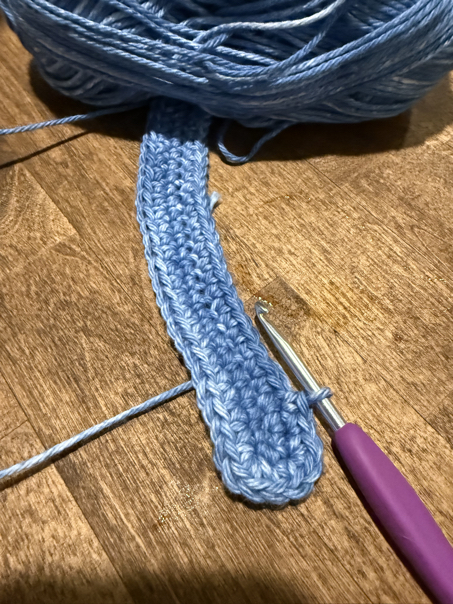crochet small purse step 3