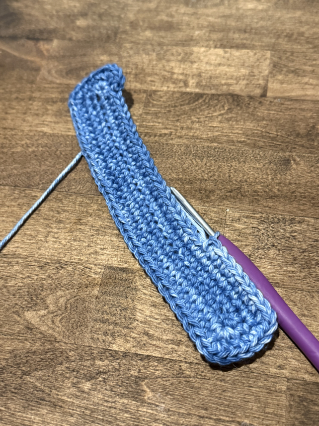 crochet small purse step 4