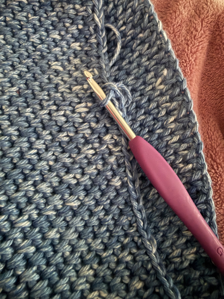 crochet small purse step 6