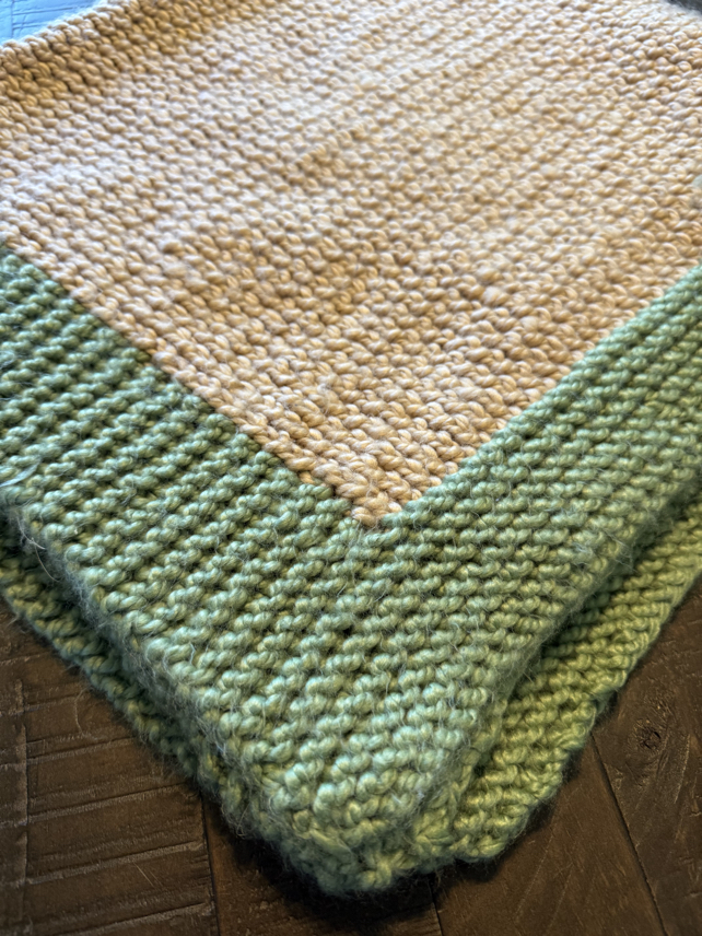 easy knit baby blanket pattern