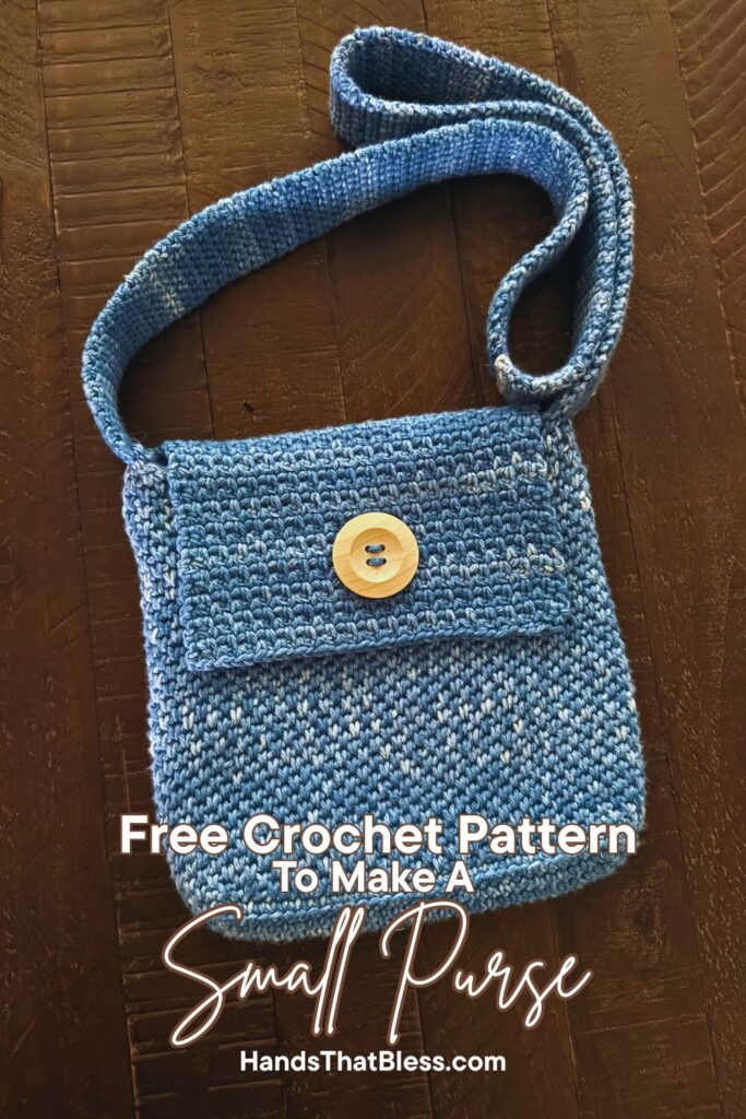 free crochet pattern to make a small purse