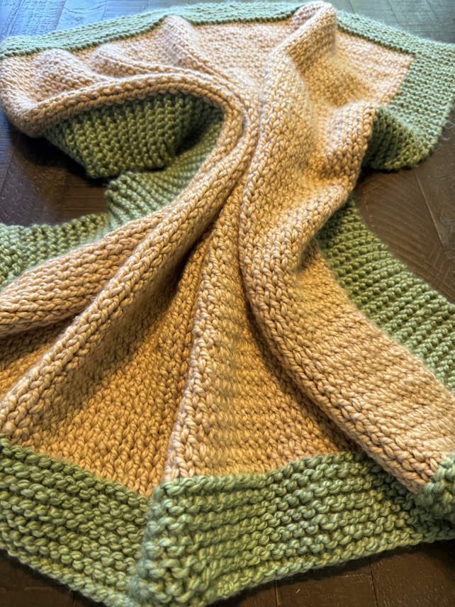 simple knit baby blanket pattern